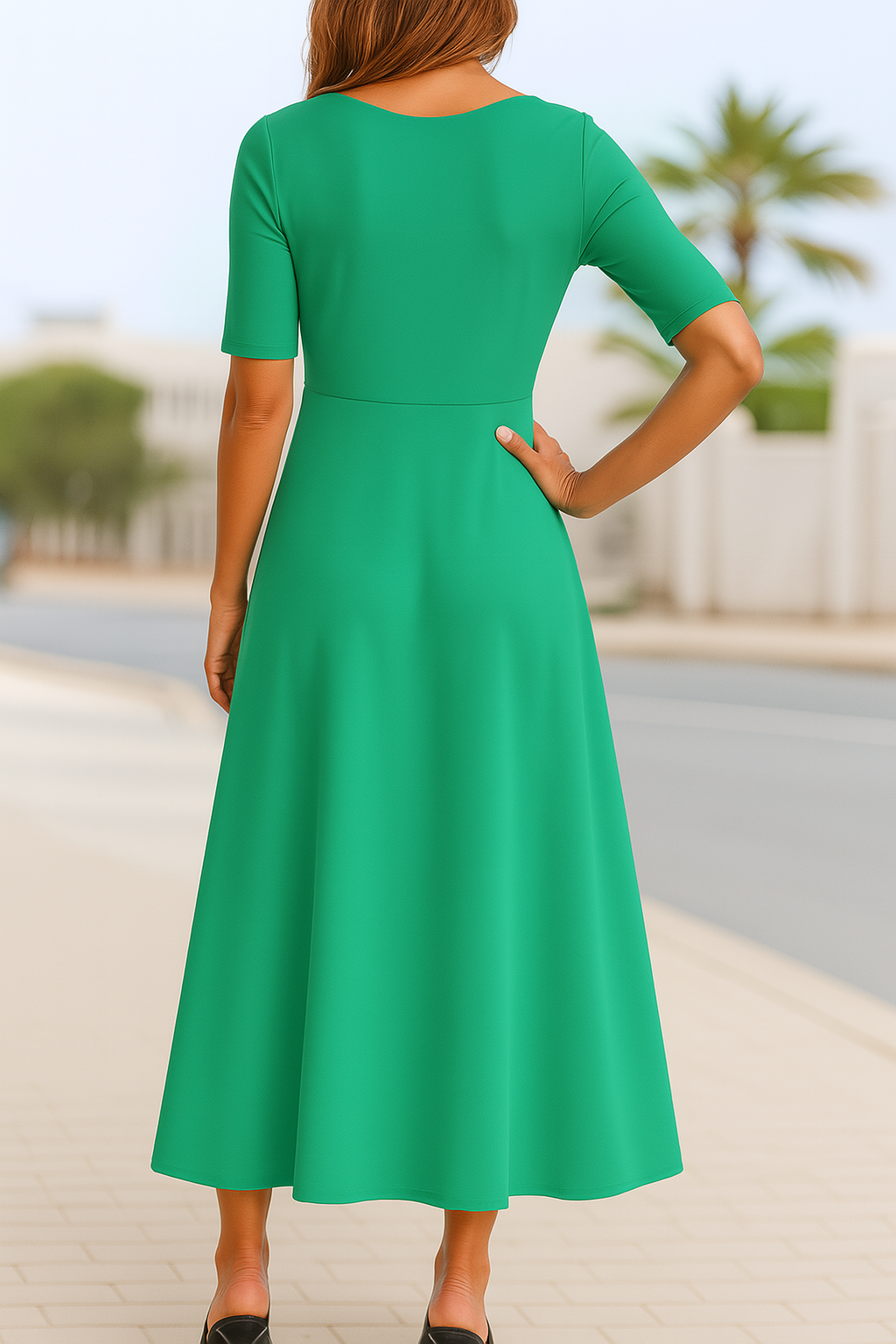 Monique™ – La robe qui incarne la maîtrise silencieuse