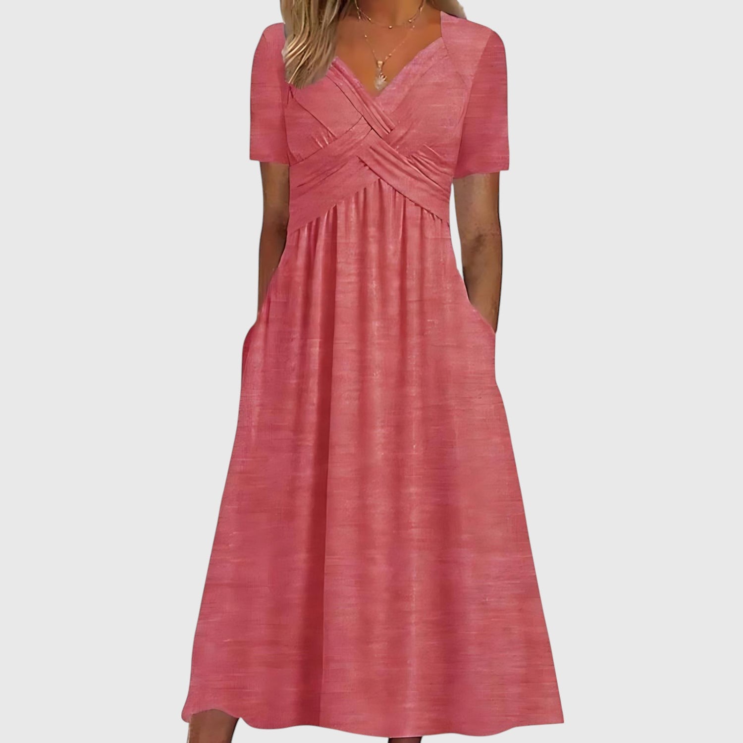 ÉclairNoir™ Robe Midi Sculptante Mirone