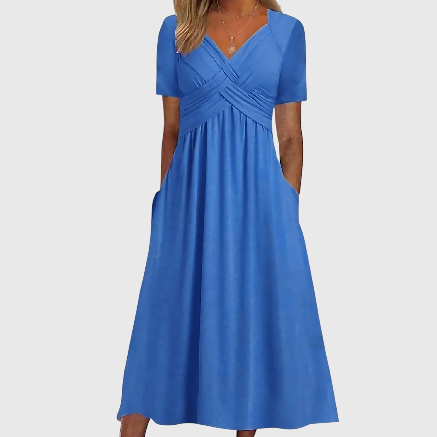 ÉclairNoir™ Robe Midi Sculptante Mirone
