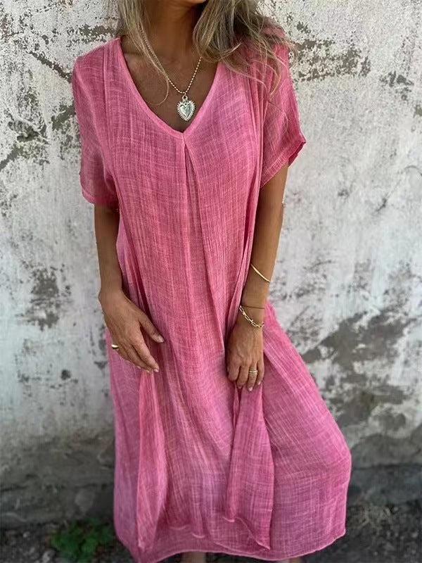 Ria™ | Robe confortable à col en V
