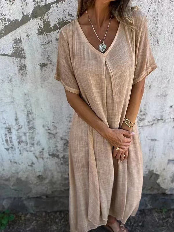 Ria™ | Robe confortable à col en V
