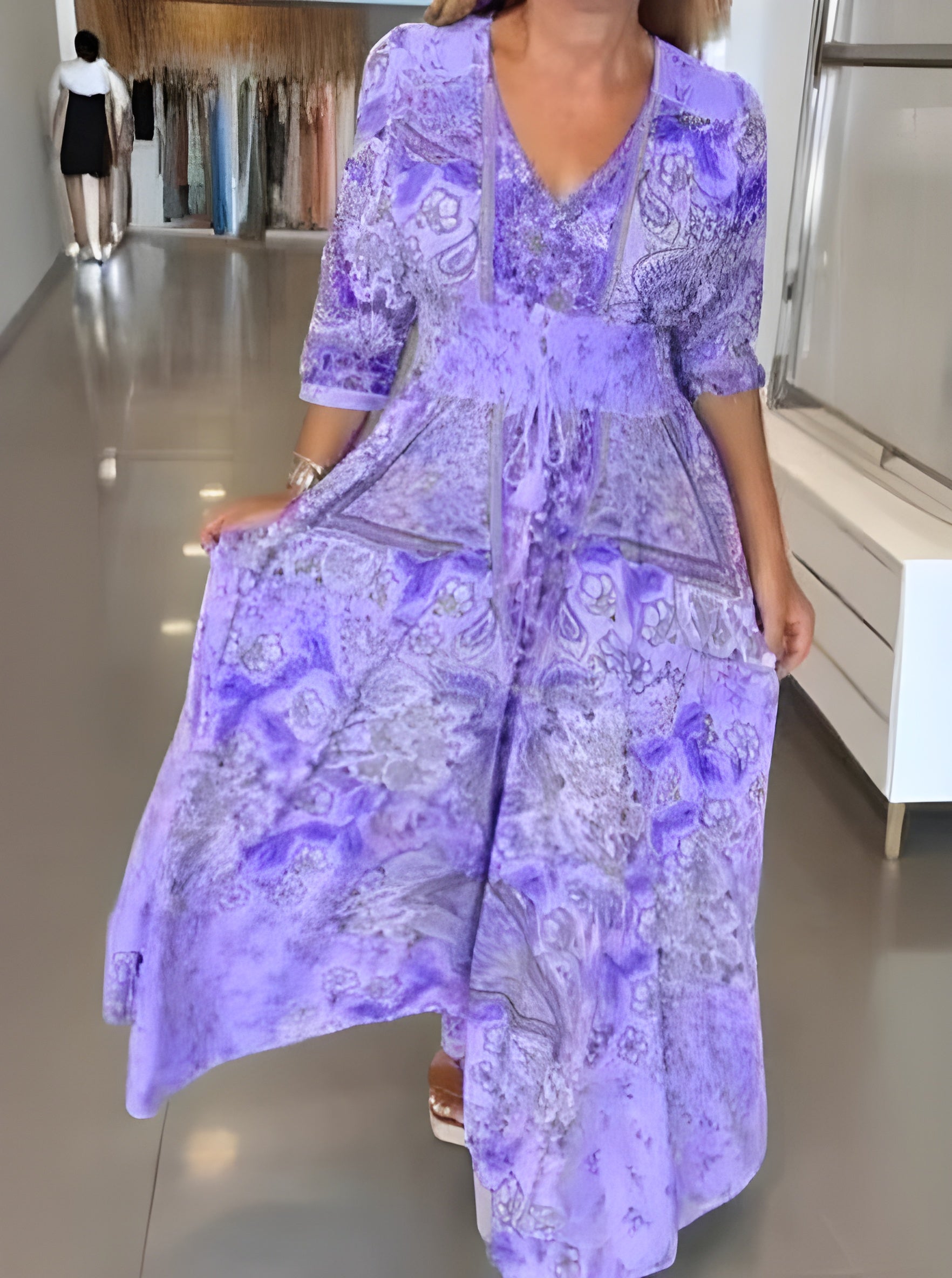 Sarah – Robe élégante aux détails