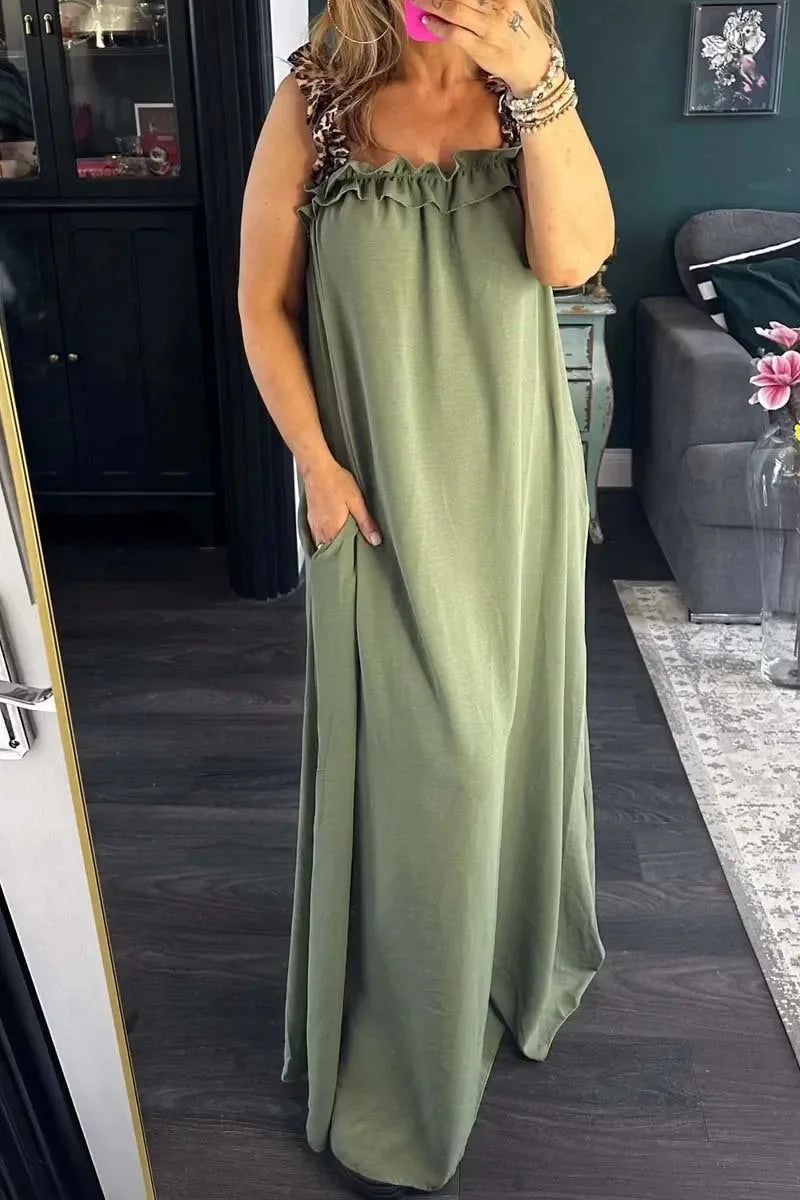 Helen – Robe léopard audacieuse et élégante