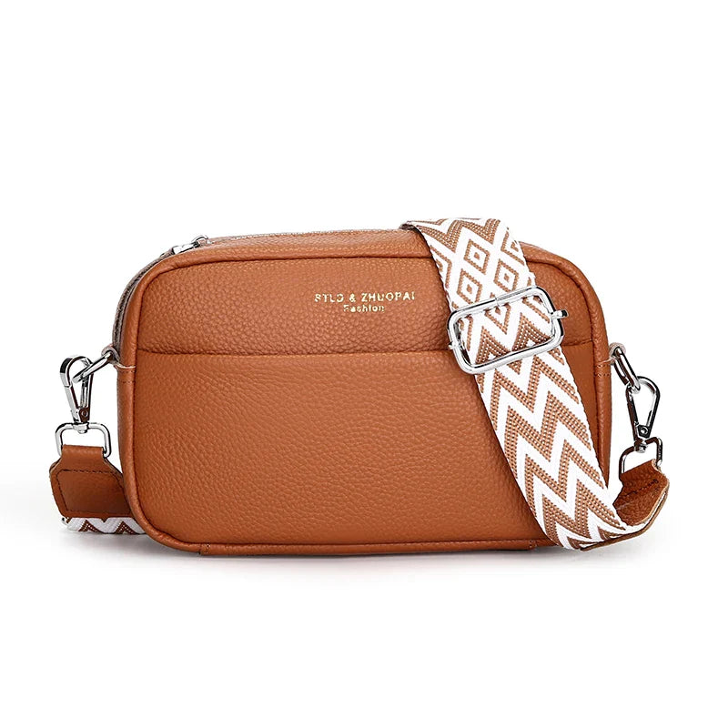Milla Cuir Clair Uzès – Sac Bandoulière