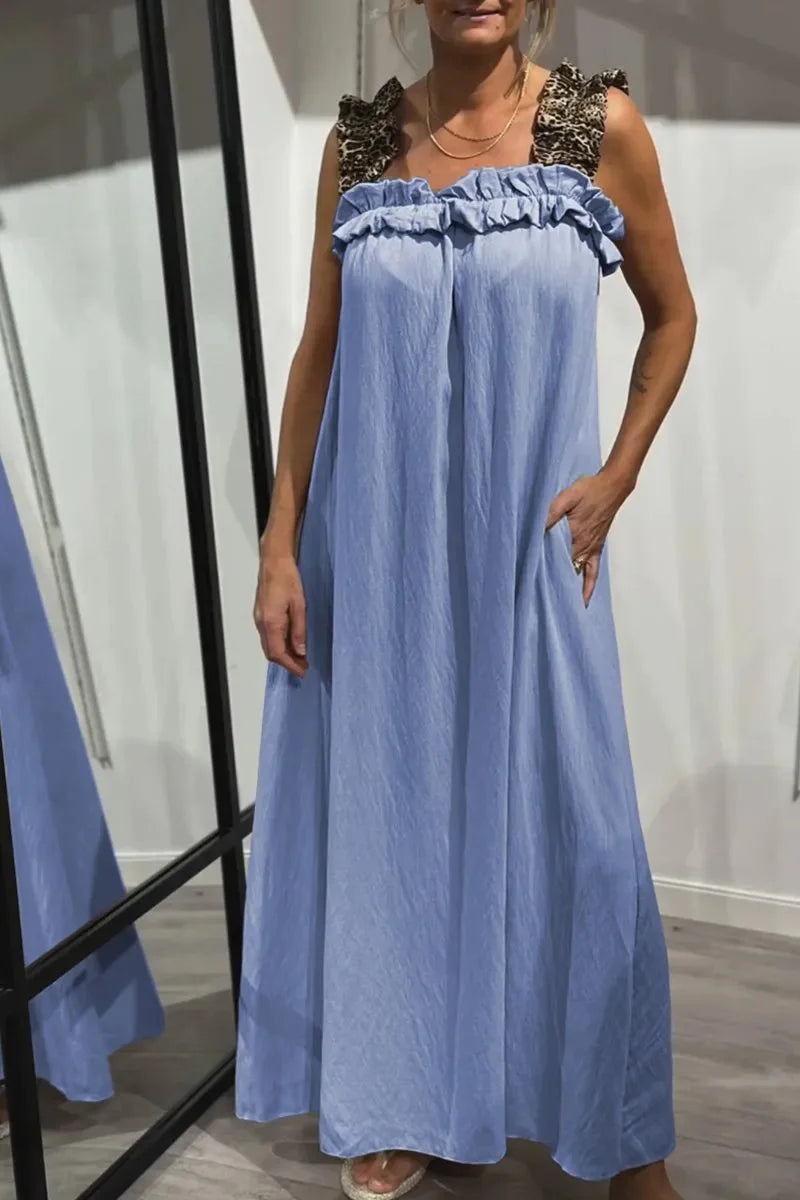 Helen – Robe léopard audacieuse et élégante