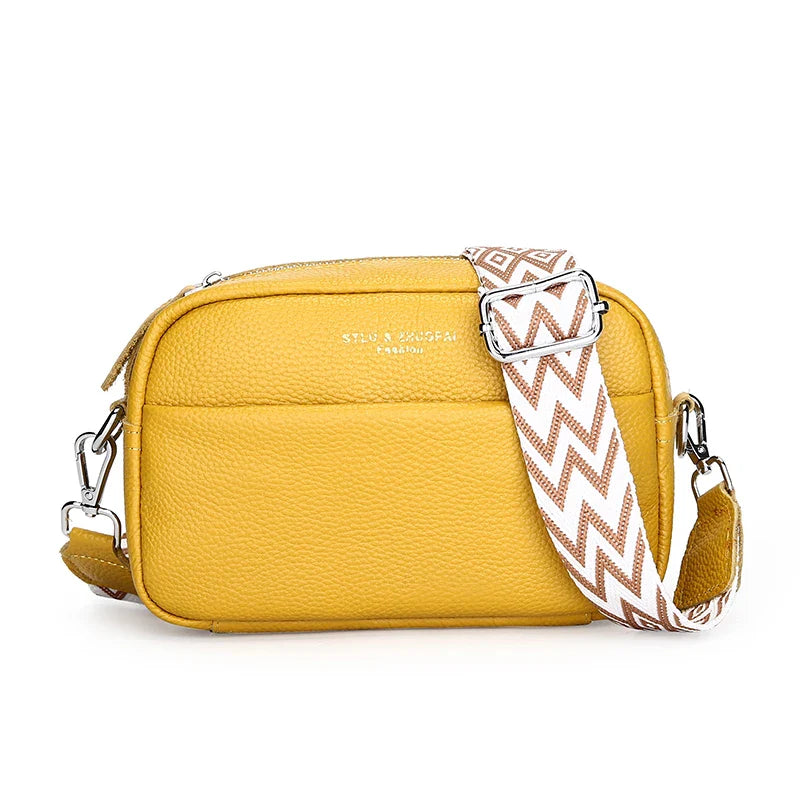 Milla Cuir Clair Uzès – Sac Bandoulière