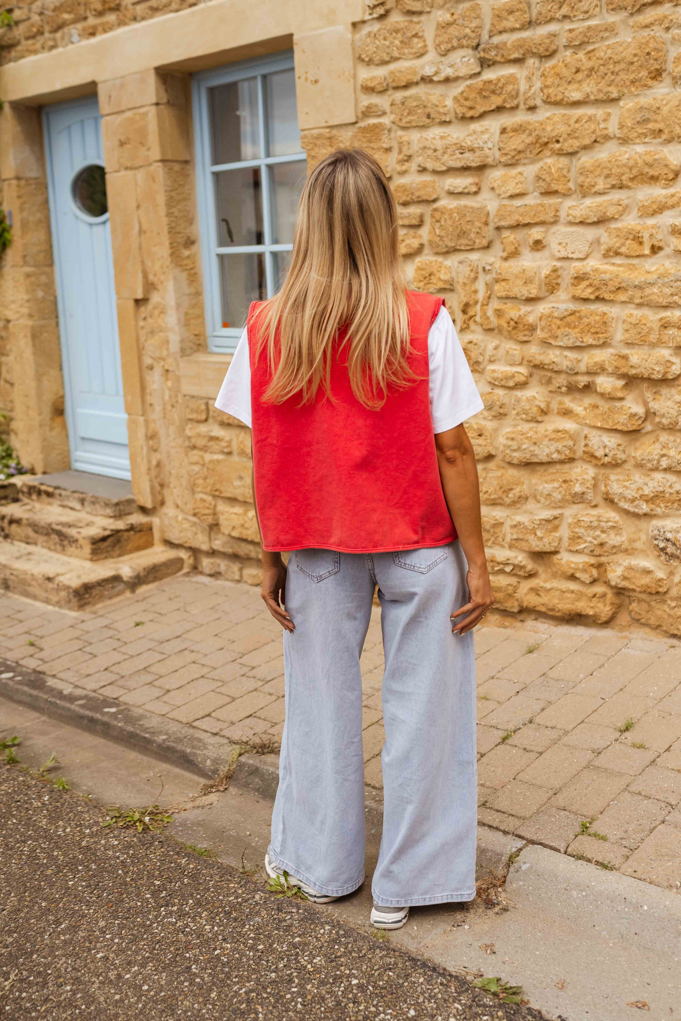 Lina™ | Gilet d'été unique au style rétro