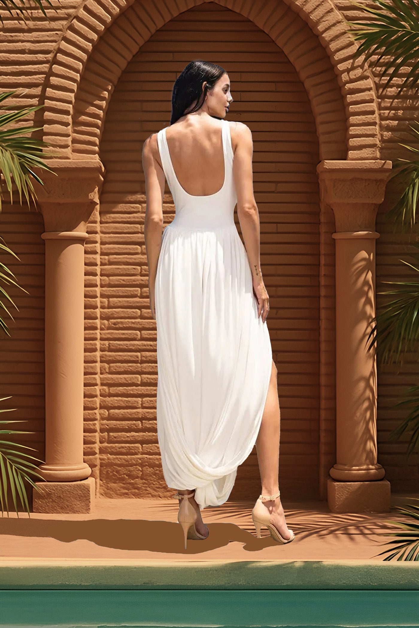 Camille Éclat – Robe Asymétrique en Édition Limitée™