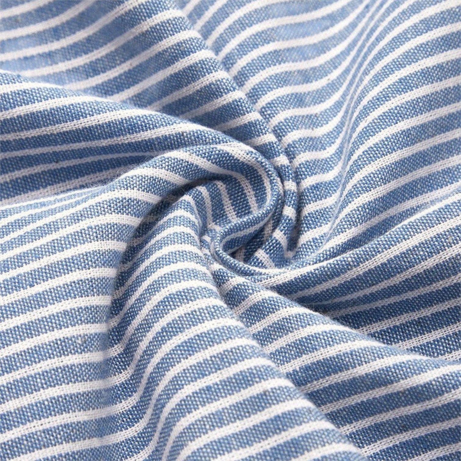 Rythme Calme – Robe Midi Rayée™