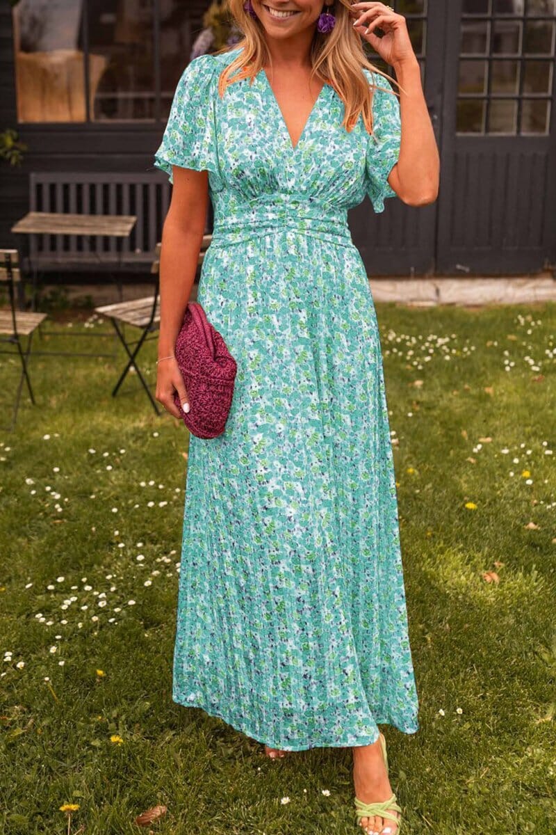 ÉclairNoir™ Robe Maxi Sylvie