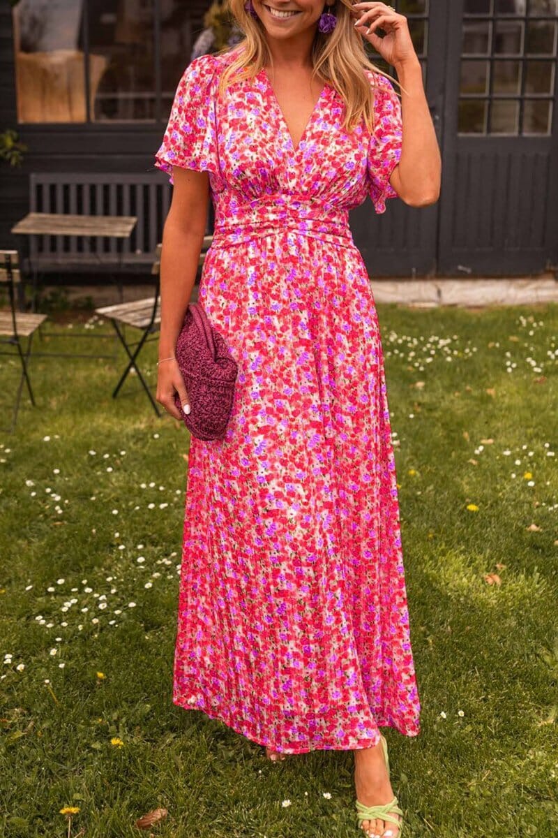 ÉclairNoir™ Robe Maxi Sylvie