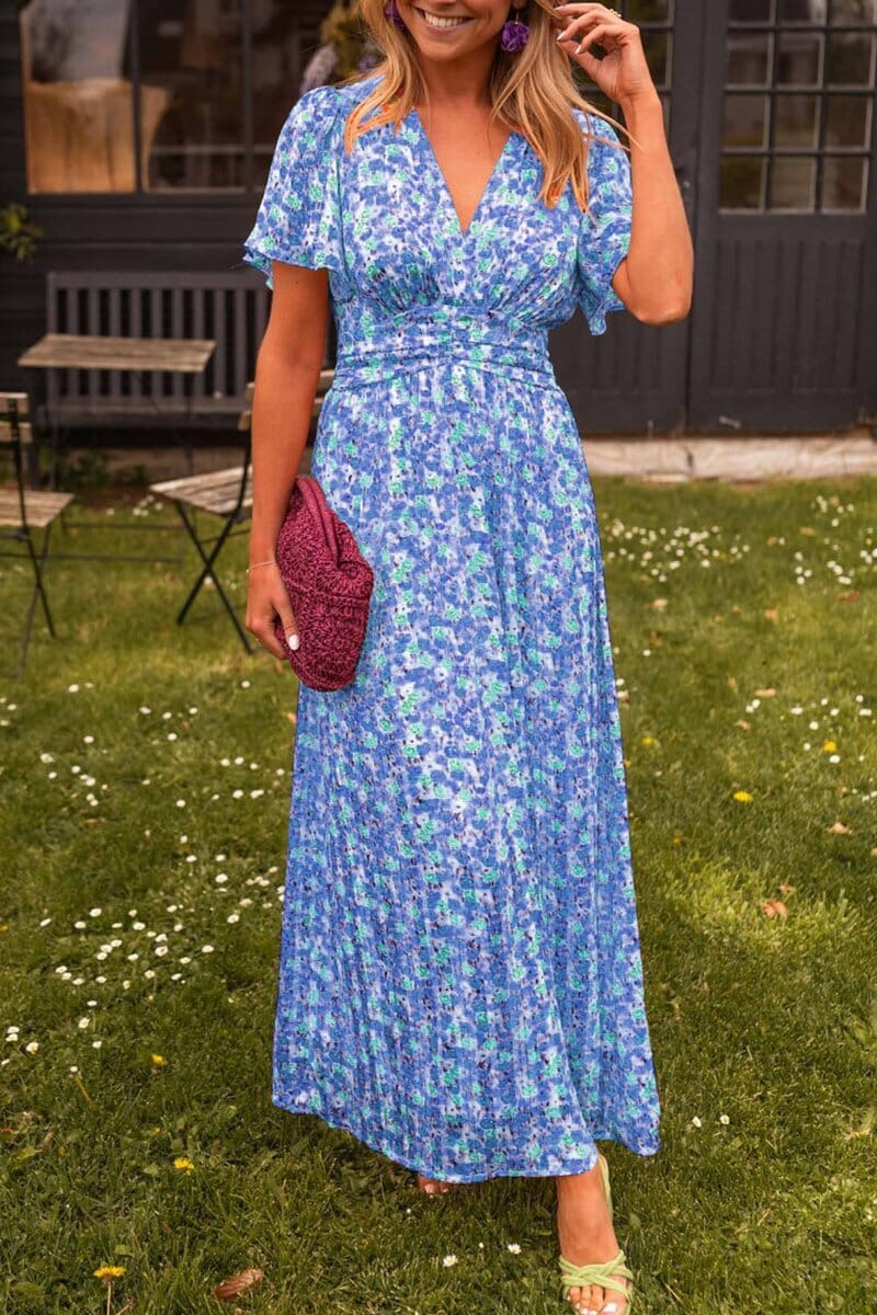 ÉclairNoir™ Robe Maxi Sylvie