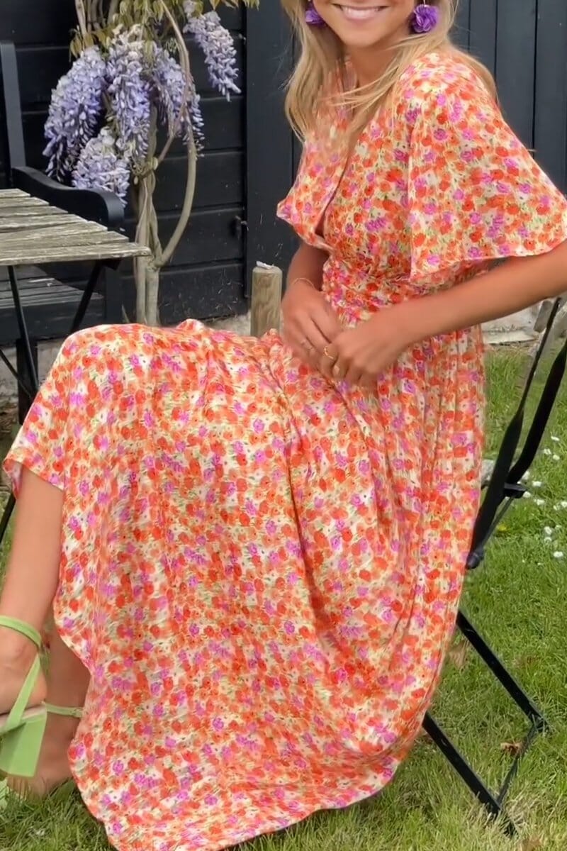 ÉclairNoir™ Robe Maxi Sylvie