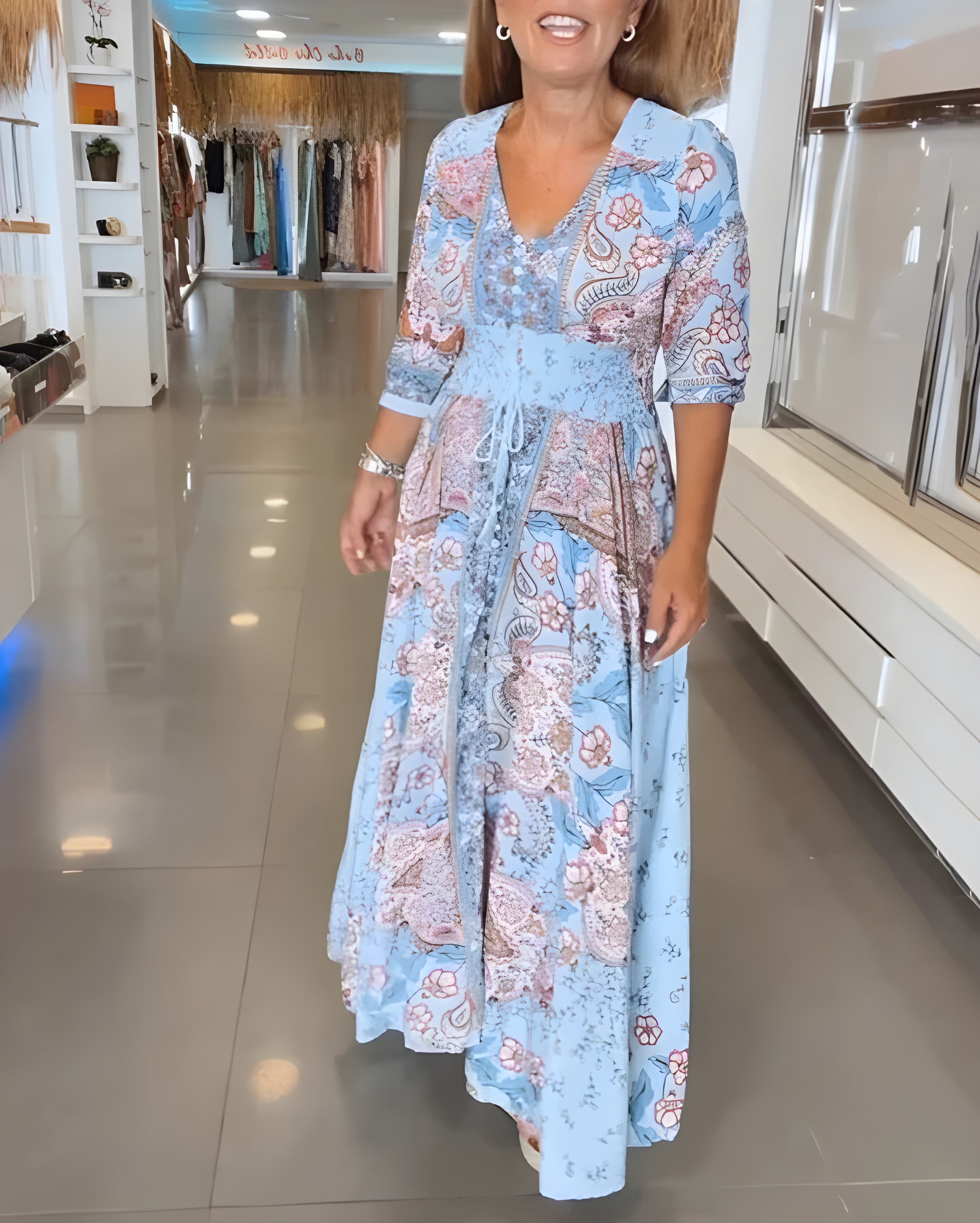 Sarah – Robe élégante aux détails