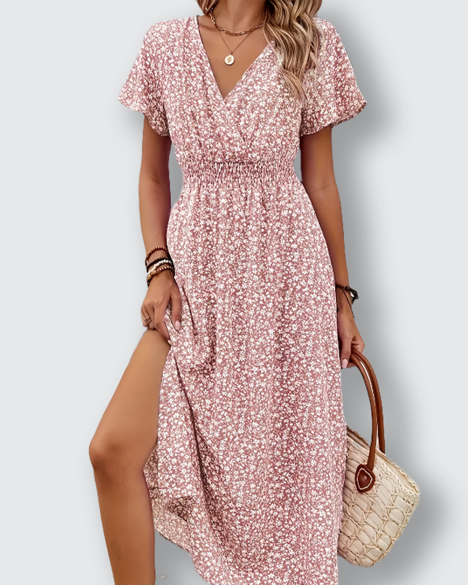 Elena – Robe d’été légère et élégante