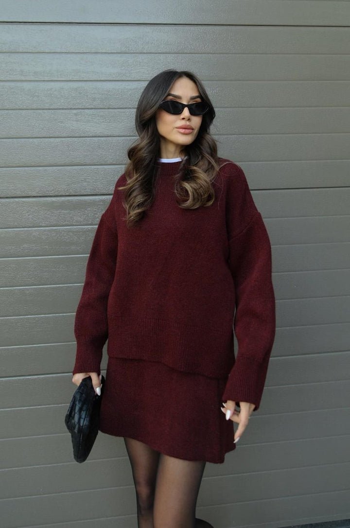 ÉclairNoir Exclusive - Cozy Chic Two - Piece Set™ - ÉclairNoir