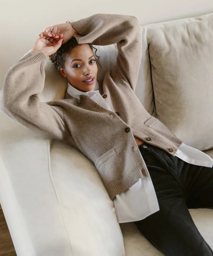 ÉclairNoir Exclusive - Limited Chenille Cardigan™ - ÉclairNoir