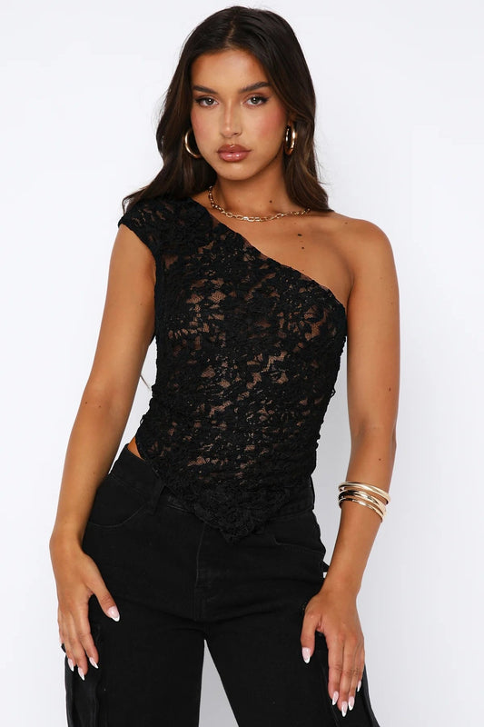 ÉclairNoir Exclusive - Nova Lace Top™ - ÉclairNoir