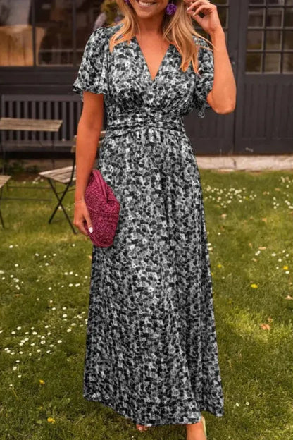 ÉclairNoir™ Robe Maxi Sylvie